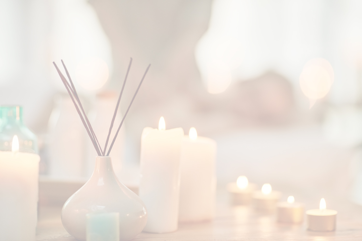 Clean, professional medical spa treatment room with neutral tones at Karen Golden Skin Care in Brookline